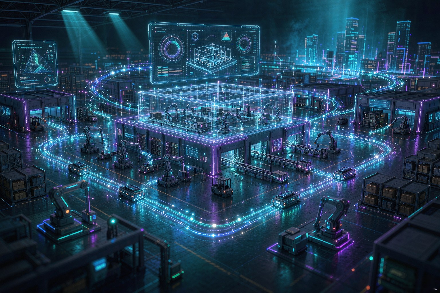 AI数字孪生 3D 场景