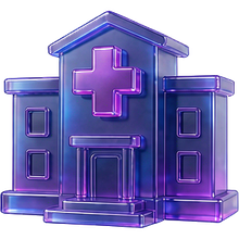 医疗健康 3D 图标